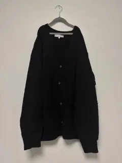 POLO ポロ カーディガン オーバーサイズ ユニセックス 黒