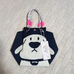 D.KELLY ニットパラコードバッグ 犬柄