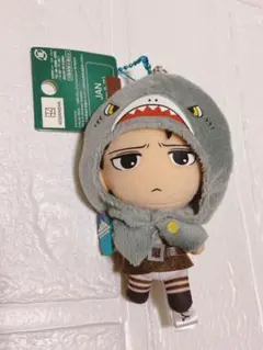 【限定品】 進撃の巨人　リヴァイ　USJ限定ぬいぐるみキーチェーン リヴァイのフィギュア〔USJ×進撃の巨人〕| キャステル | CASTEL