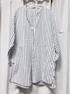 ZARA ストライプシャツ