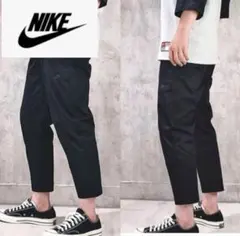 Nike スタンダードフィットテイパーレッグスニーカーレングスパンツ