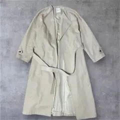 新品✨Spick and Span　C/Cuノーカラートレンチコート 完売品