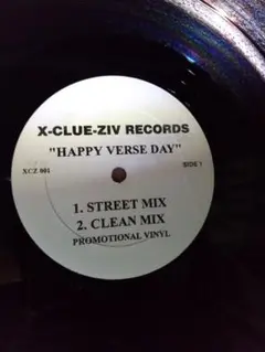 KRS-ONE happy verce day usプロモオンリー盤