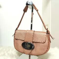 美品☆　フェンディ　セレリア　フラップ　ハンドバッグ　ミニ　アクセサリーポーチ