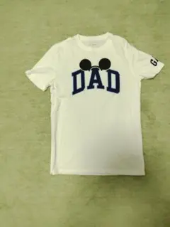 【大特価】GAP Disney DAD Tシャツ ホワイト XS　ミッキー