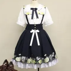 アマベル　ブラウス　ジャンスカセット Amavel アマベル ブラウス ジャンスカ セット - メルカリ