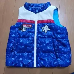 ミッキーマウス ダウンベスト 100cm