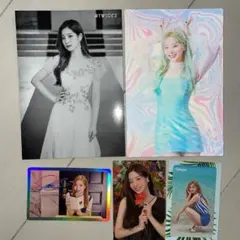 TWICE トレカ☆ダヒョン☆ラントレ５枚セット