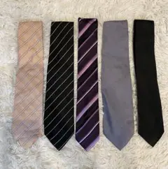 ブランドネクタイ　まとめ売り　セット販売　5本セット　シルク　同梱のみ値下げ可能