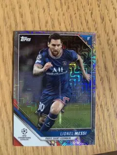 Topps soccerサッカー　リオネル・メッシ 75枚限定シリアル Topps soccerサッカー リオネル・メッシ 75枚限定シリアル