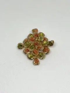chieko+ pyramid studs pierce gold パール - メルカリ