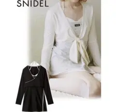 SNIDEL ワンピース 水着 ブラウン