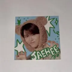 NCTWISH ジェヒ fc特典 ステッカー