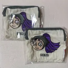 忍たま乱太郎スクエアポーチ　立花仙蔵　2セット
