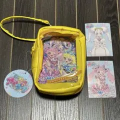 モーリーファンタジー限定☆ひみつのアイプリ風カードポーチ イエロー
