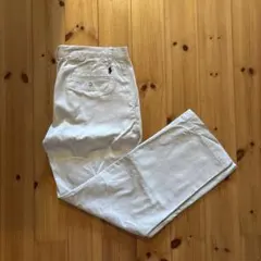 ポロラルフローレン　チノパン　ホワイト 90s