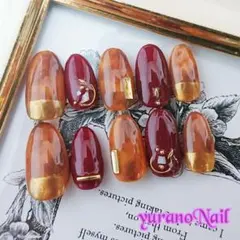 ネイルチップ べっ甲ネイル