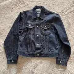 【USED】OLD UNIQLO インディゴ　デニムジャケット　サイズM