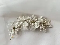 ヘアアクセサリー　結婚式　フォトウェディング　髪飾り　ウェディング