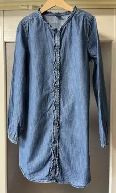 GapKids デニムシャツワンピース　L 140
