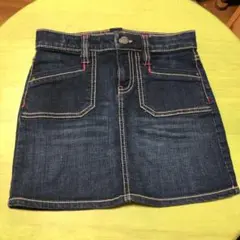 【値下げ】 デニムスカート デニムミニスカート　140