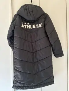 ATHLETA ベンチコート ブラック　ジュニアのサムネイル