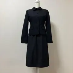 アリスバーリー　スーツ　ワンピーススーツ　ワンピース　毛混合　ブラック　秋　冬