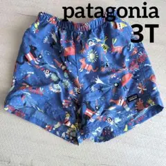 patagonia ベビー水着 動物柄 青