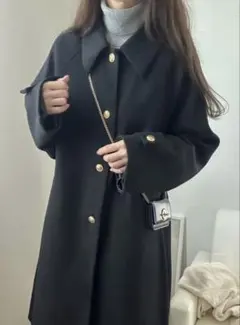 YVES SAINT LAURENT イヴサンローラン 襟付きニットワンピース - メルカリ