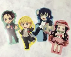 炭治郎　禰豆子　善逸　伊之助　ダイカットポストカード