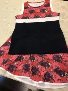 ラムネ様専用　FILA テニスウェア 花柄 スコートのみ