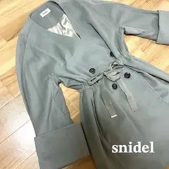 [冬・春] SNIDEL リボン コート Free sizeのサムネイル