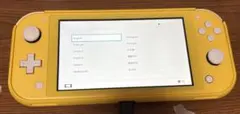 ニンテンドーSwitch ライト 本体 イエロー ジャンク