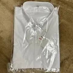 UNIQLO ドライノンアイロンジャージーシャツ 半袖 ホワイト Lのサムネイル