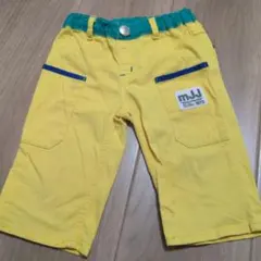 moujonjon ハーフパンツ イエロー　110