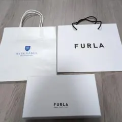 フルラ　ブラックレーベル　袋　空箱　巾着