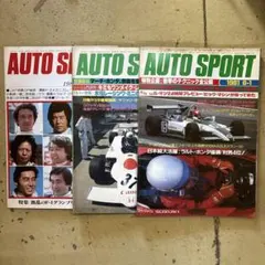 AUTO SPORT 1981年 6-1 6-13 6-14 3冊セット