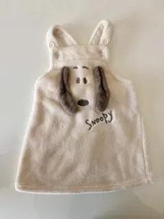 スヌーピー　もこもこサロペット　80㎝