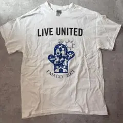 海外古着☆ギルダン LIVE UNITED Tシャツ EMADD 2021