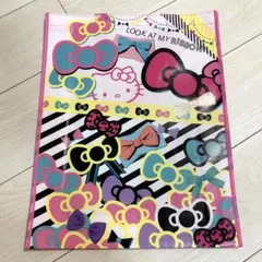 Hello Kitty リボン柄 トートバッグ