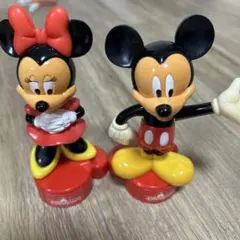 ディズニーランド ミッキー ミニー フィギュア 2体セット　マクドナルド