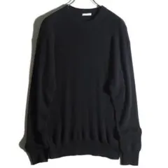 美品】THISISASWEATER. コットンニット 3 ブラック - メルカリ