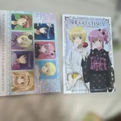 しゅごキャラ！ カラオケの鉄人 箔押しポストカード 藤咲なぎひこ 真城