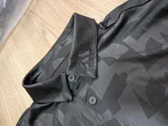 adidas ゴルフシャツ L ブラック