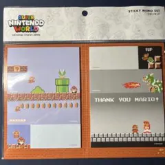 ユニバ　スーパーマリオ　付箋