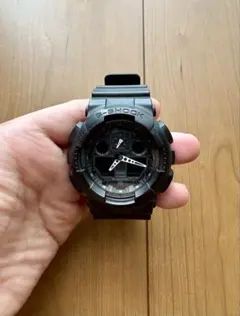 CASIO G-SHOCK 5081 GA-100 オールブラック アナデジ 黒のサムネイル