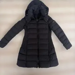 NOBLE別注◎タトラス ウールショールカラーダウンコート 01紺 女優襟