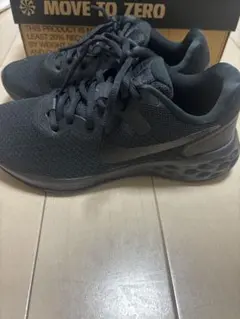 Nike ブラック ランニングシューズナイキスニーカー