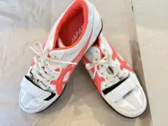 アシックス陸上競技シューズ/25cm/ホワイト/オレンジ