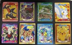 ポケモン 丸美屋 シール 8枚セットのサムネイル
